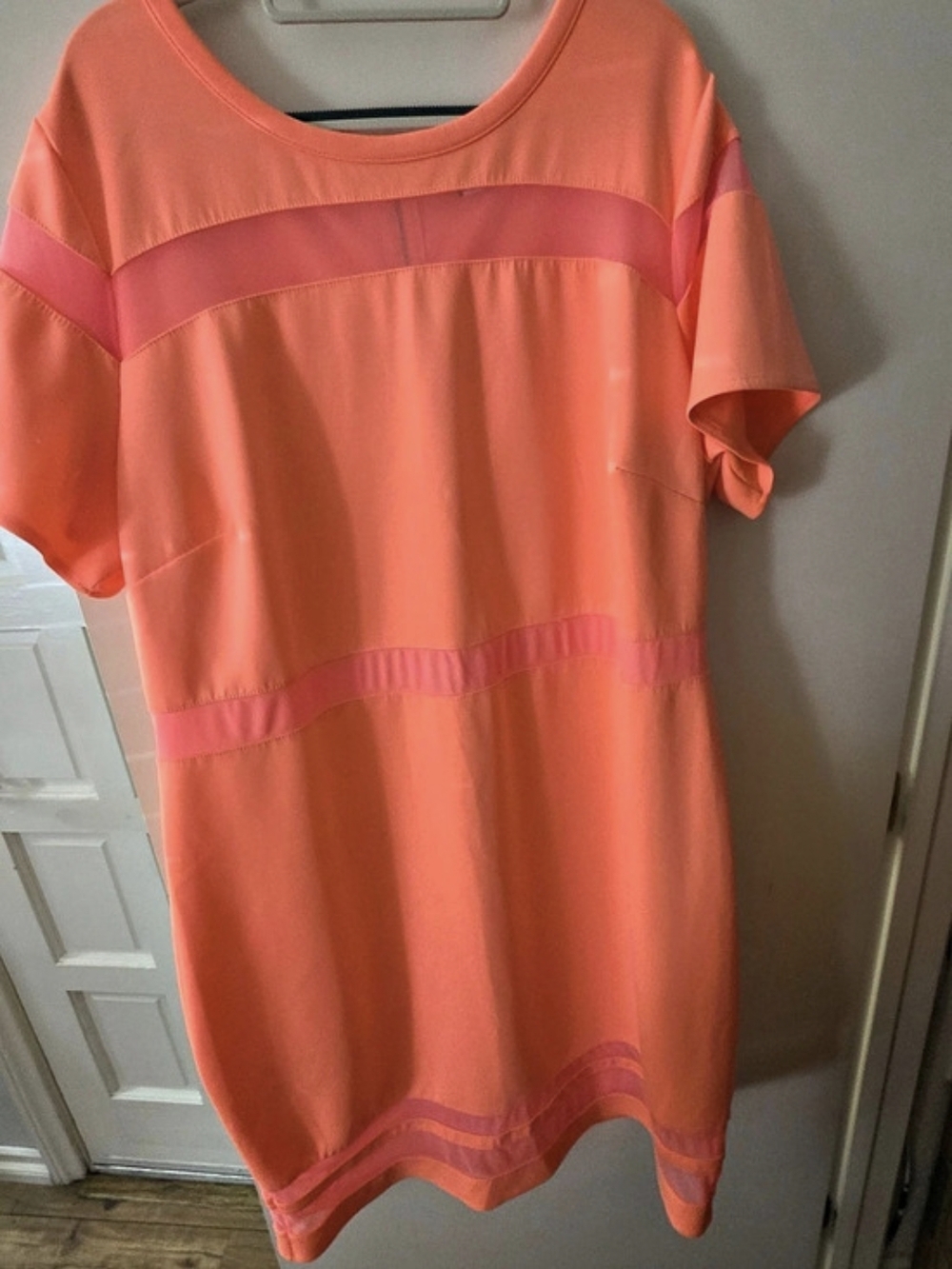 BYTROUQ Color Block Mini Dress Size 3X Like New